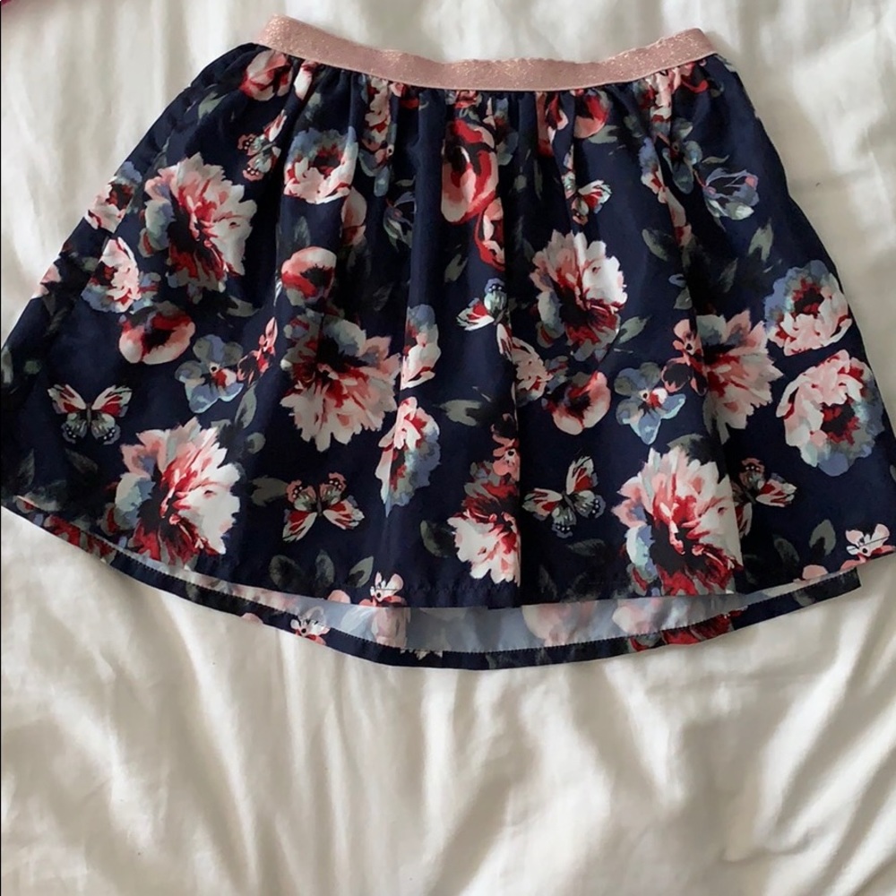 Flowered skirt